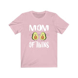 Mom Of Twins Shirt, Mom Of Twins Avocado Gift, Mom Of Twins Announcement, Mom Of Twins Pregnancy Mother Gift T-Shirt Image 4