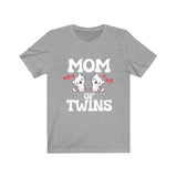 Mom Of Twins Shirt, Mom Of Twins Cats Gift, Mom Of Twins Announcement, Mom Of Twins Pregnancy Mother Gift T-Shirt Image 1