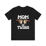 Mom Of Twins Shirt, Mom Of Twins Squirrels Gift, Mom Of Twins Announcement, Mom Of Twins Pregnancy Mother Gift T-Shirt Image 2