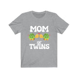 Mom Of Twins Shirt, Mom Of Twins Turtles Gift, Mom Of Twins Announcement, Mom Of Twins Pregnancy Mother Gift T-Shirt Image 3