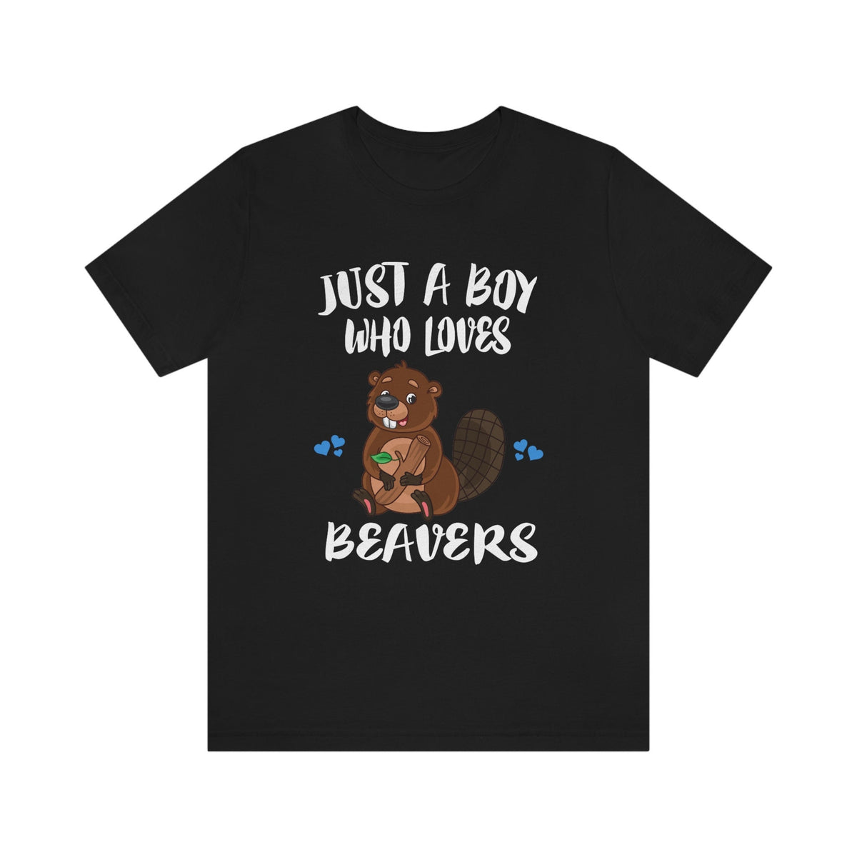 Just A Boy Who Loves Beavers Shirt - beaver print design