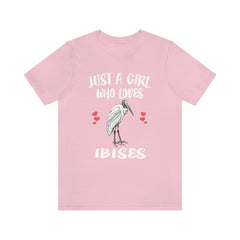 Just A Girl Who Loves Ibises Shirt - ibis print design