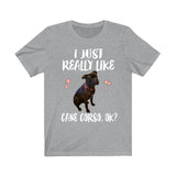 I Just Really Like Cane Corso Ok Dog Shirt, Cane Corso Dog Lover Shirt, Dog Shirt, Cane Corso Lover Gift, Animal Adult Kids T-Shirt Image 1