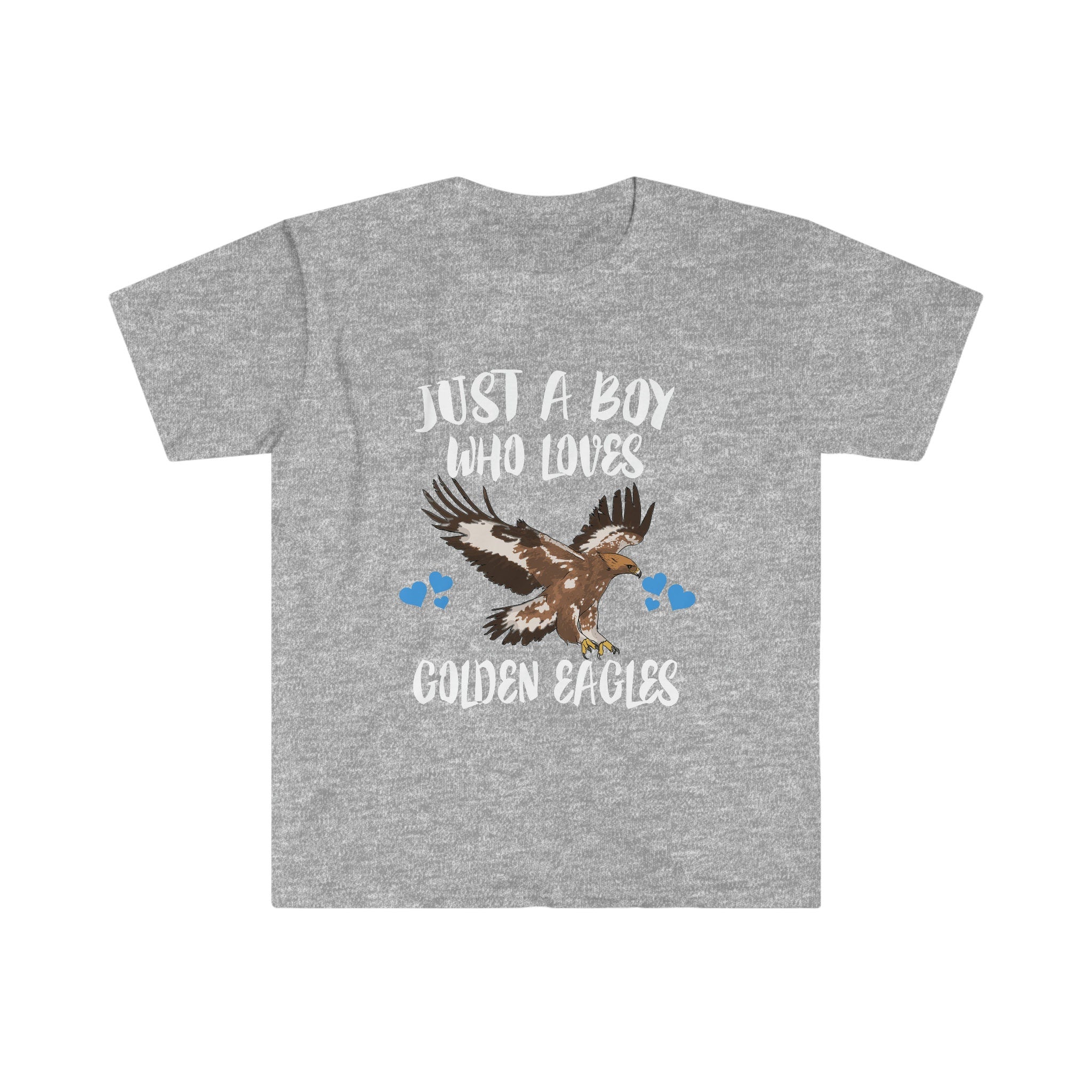 Just A Boy Who Loves Golden Eagles Birds Shirt, Eagle Lover Shirt, Golden Eagle Shirt, Birding Lover Gift, Animal Adult Kids T-Shirt Image 3