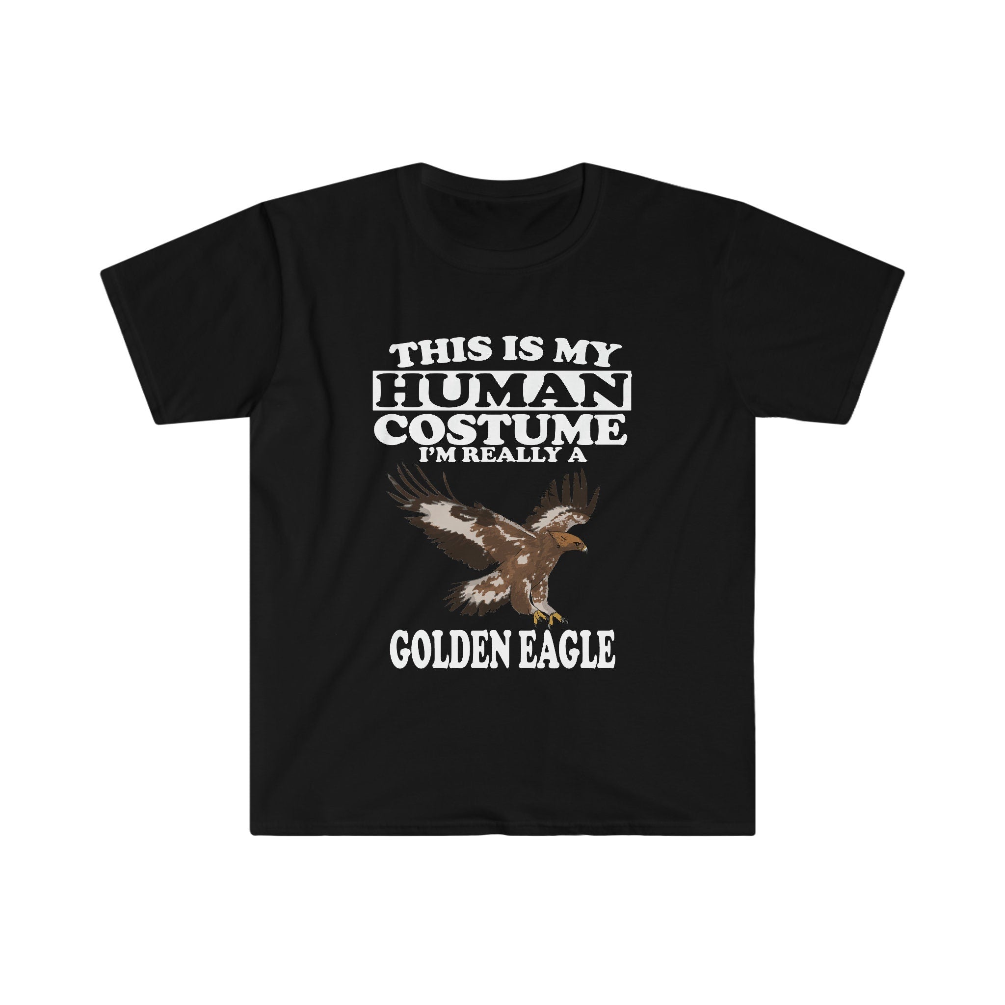 This Is My Human Costume Golden Eagle Birds Shirt, Eagle Lover Shirt, Golden Eagle Shirt, Birding Lover Gift, Animal Adult Kids T-Shirt Image 2