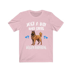 Just A Boy Who Loves Belgian Tervurens Shirt - Belgian Tervuren print design