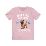 Just A Boy Who Loves Cairn Terriers Shirt, Dog Lover Shirt, Cairn Terrier Dog, Animal Toddler Infant Kids Gift T-Shirt Image 3