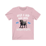 Just A Boy Who Loves Napolitan Mastiffs Dogs Shirt, Dog Lover Shirt, Mastiff Dog, Animal Toddler Infant Kids Gift T-Shirt Image 4