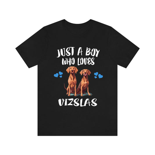 Vizsla Dog T-Shirt for Boys - vizsla dog print design