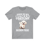 This Is My Human Costume I'm Really A Bichon Frise Shirt, Dog Lover Shirt, Bichon Frise Dog, Animal Toddler Infant Kids Gift T-Shirt Image 3