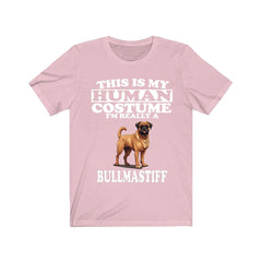This Is My Human Costume I'm Really A Bullmastiff Shirt - Bullmastiff print design