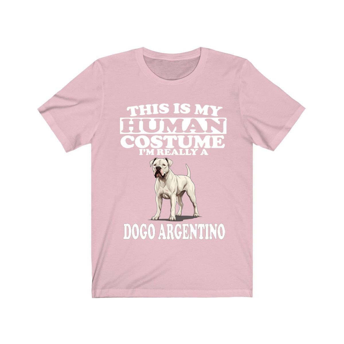 This Is My Human Costume I'm Really A Dogo Argentino Dogs Shirt, Dog Lover Shirt, Dogo Argentino Dog, Animal Toddler Infant Kids T-Shirt Image 4