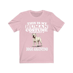 This Is My Human Costume I'm Really A Dogo Argentino Shirt - Dogo Argentino print