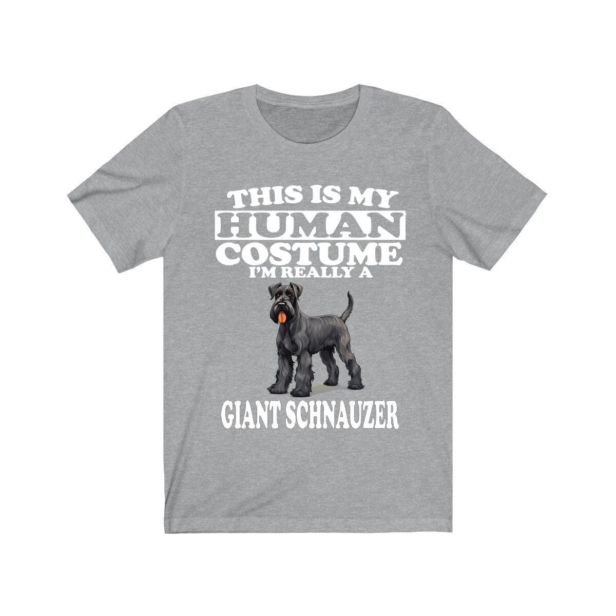 This Is My Human Costume I'm Really A Giant Schnauzer Dog Shirt, Dog Lover Shirt, Giant Schnauzer Dog, Animal Toddler Infant Kids T-Shirt Image 1