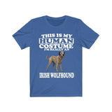 This Is My Human Costume I'm Really An Irish Wolfhound Dog Shirt, Dog Lover Shirt, Irish Wolfhound Dog, Animal Toddler Infant Kids T-Shirt Image 4