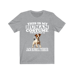 This Is My Human Costume I'm Really A Jack Russell Terrier Shirt - Jack Russell print
