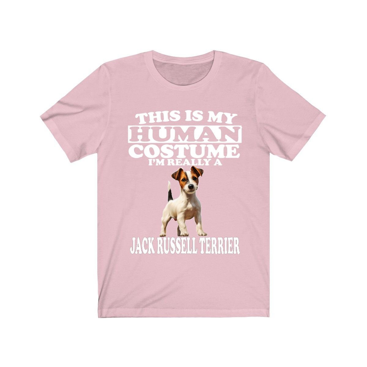 This Is My Human Costume I'm Really A Jack Russell Terrier Shirt, Dog Lover Shirt, Jack Russell Terrier Dog, Animal Toddler Kids T-Shirt Image 3