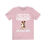 This Is My Human Costume I'm Really A Jack Russell Terrier Shirt, Dog Lover Shirt, Jack Russell Terrier Dog, Animal Toddler Kids T-Shirt Image 3