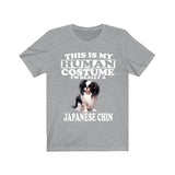 This Is My Human Costume I'm Really A Japanese Chin Dogs Shirt, Dog Lover Shirt, Japanese Chin Dog, Animal Toddler Infant Kids Gift T-Shirt Image 4