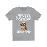 This Is My Human Costume I'm Really A Lhasa Apso Dogs Shirt, Dog Lover Shirt, Lhasa Apso Dog, Animal Toddler Infant Kids Gift T-Shirt Image 4