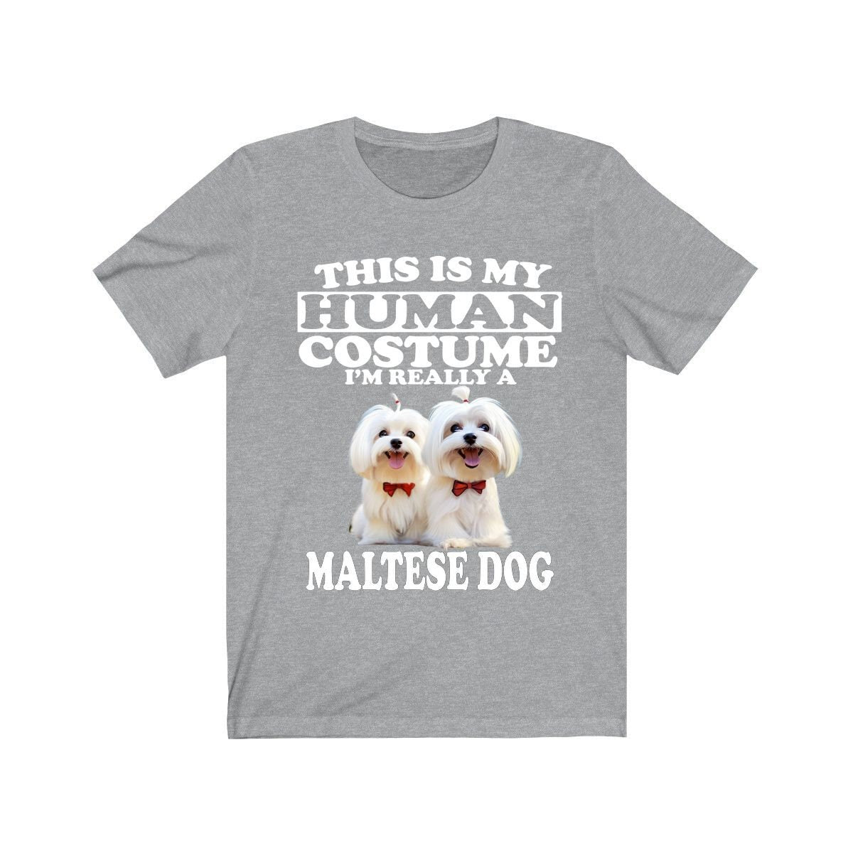 This Is My Human Costume I'm Really A Maltese Dog Shirt, Dog Lover Shirt, Maltese Dog, Animal Toddler Infant Kids Gift T-Shirt Image 3