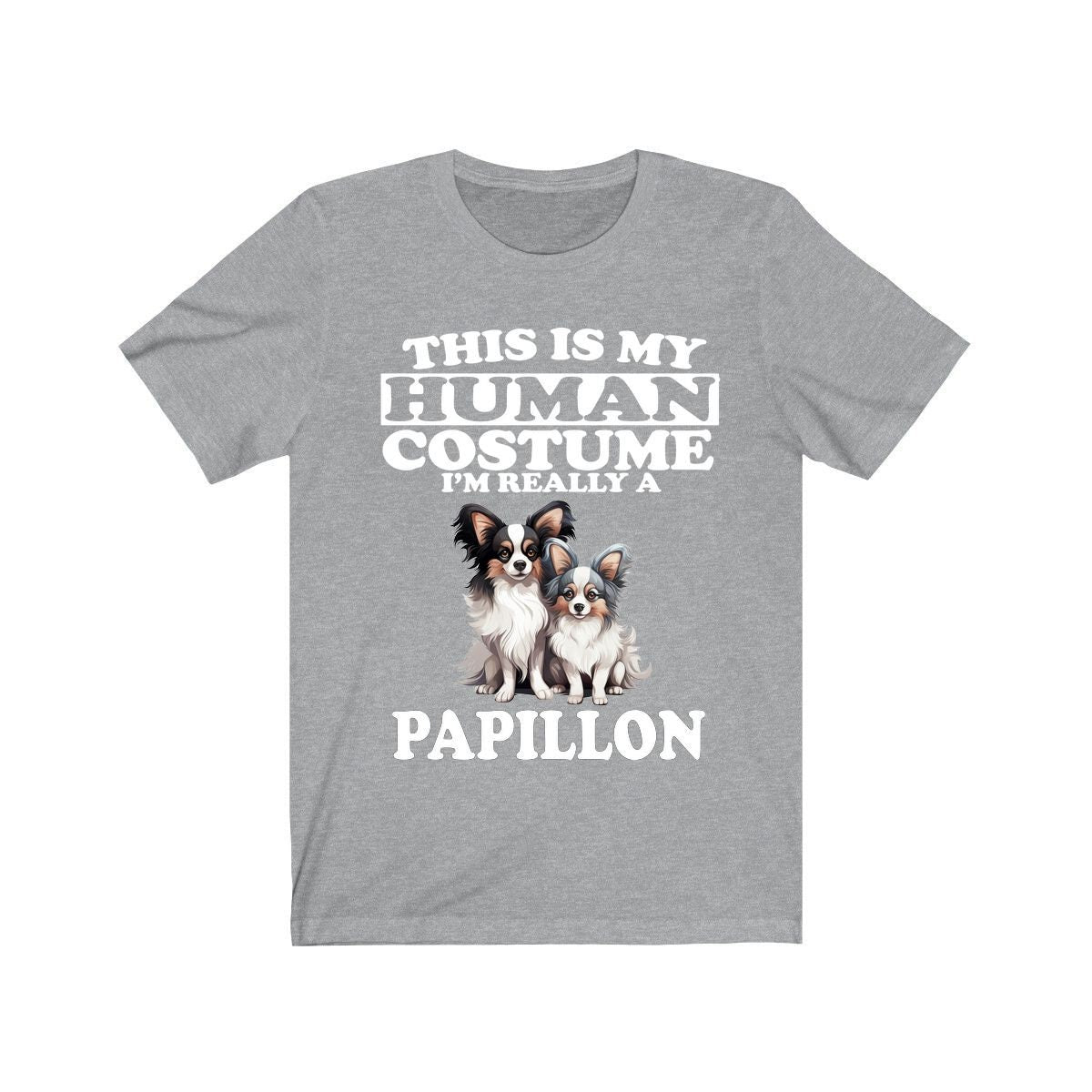 This Is My Human Costume I'm Really A Papillon Dog Shirt, Dog Lover Shirt, Papillon Dog, Animal Toddler Infant Kids Gift T-Shirt Image 1