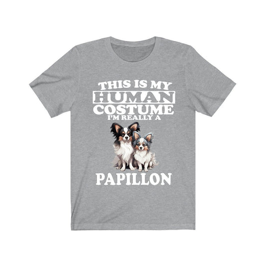 This Is My Human Costume I'm Really A Papillon Shirt - Papillon print design