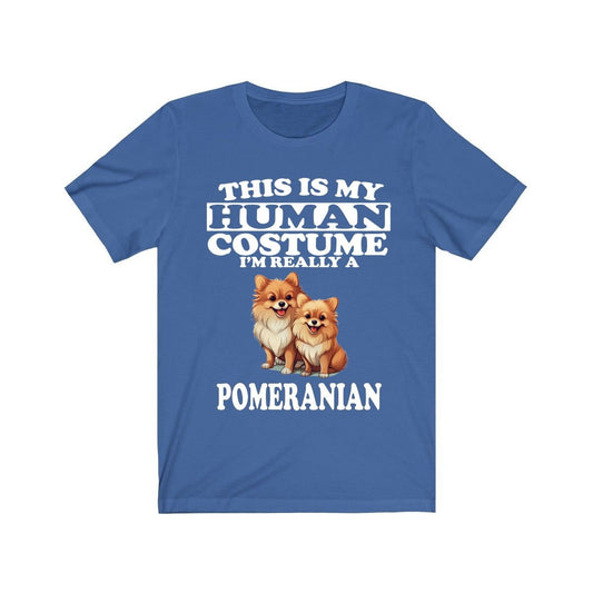 This Is My Human Costume I'm Really A Pomeranian Shirt - Pomeranian print design
