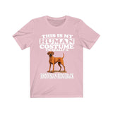 This Is My Human Costume I'm Really A Rhodhesian Ridgebacks Dogs Shirt, Dog Lover Shirt, Rhodhesian Ridgeback Dog, Animal Kids T-Shirt Image 2