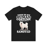 This Is My Human Costume I'm Really A Samoyed Dog Shirt, Dog Lover Shirt, Samoyed Dog, Animal Toddler Infant Kids Gift T-Shirt Image 1