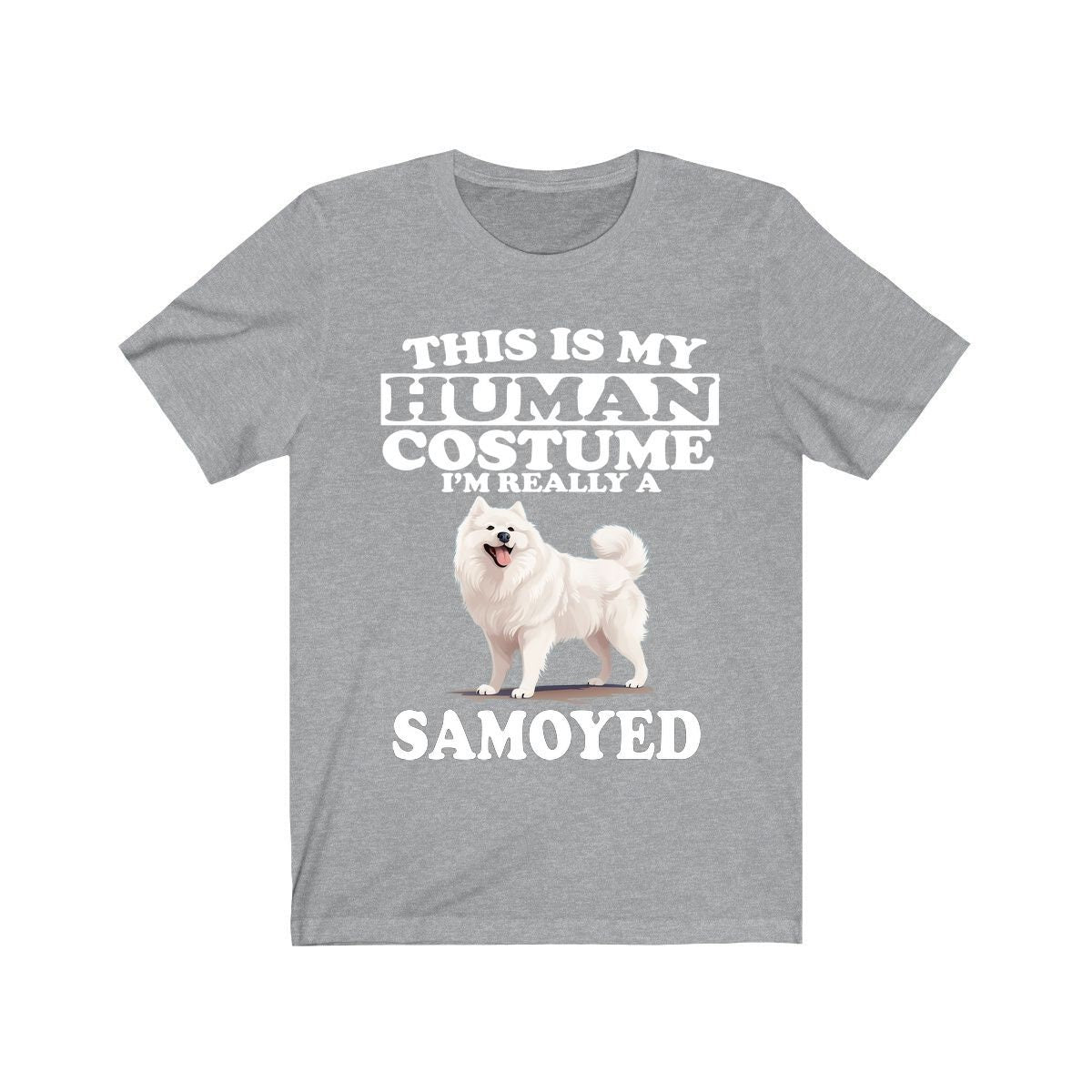 This Is My Human Costume I'm Really A Samoyed Dog Shirt, Dog Lover Shirt, Samoyed Dog, Animal Toddler Infant Kids Gift T-Shirt Image 3