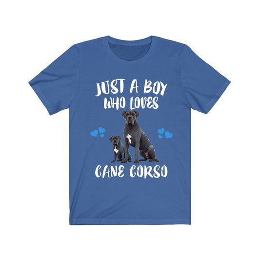 Just A Boy Who Loves Cane Corso Shirt - Cane Corso print design