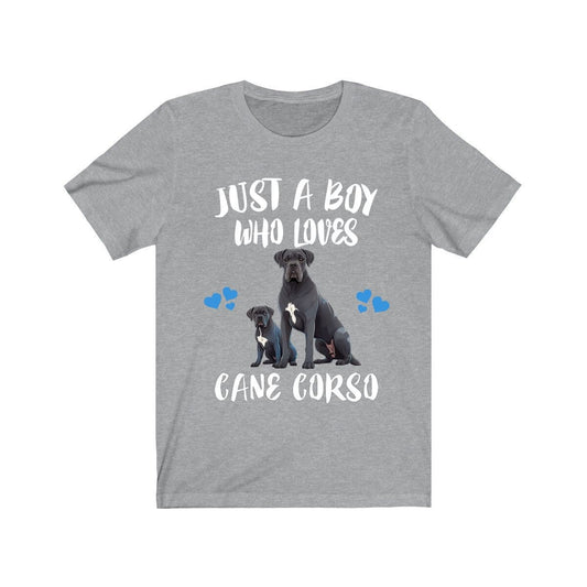 Just A Boy Who Loves Cane Corso Shirt - Cane Corso print design