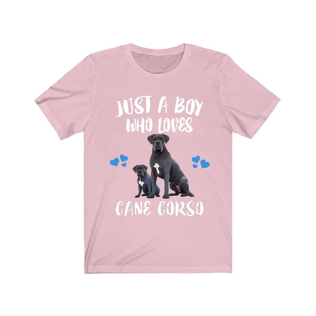 Just A Boy Who Loves Cane Corso Shirt, Dog Lover Shirt, Cane Corso Dog, Animal Toddler Infant Kids Gift T-Shirt Image 3