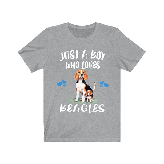 Just A Boy Who Loves Beagles Shirt - beagle print design