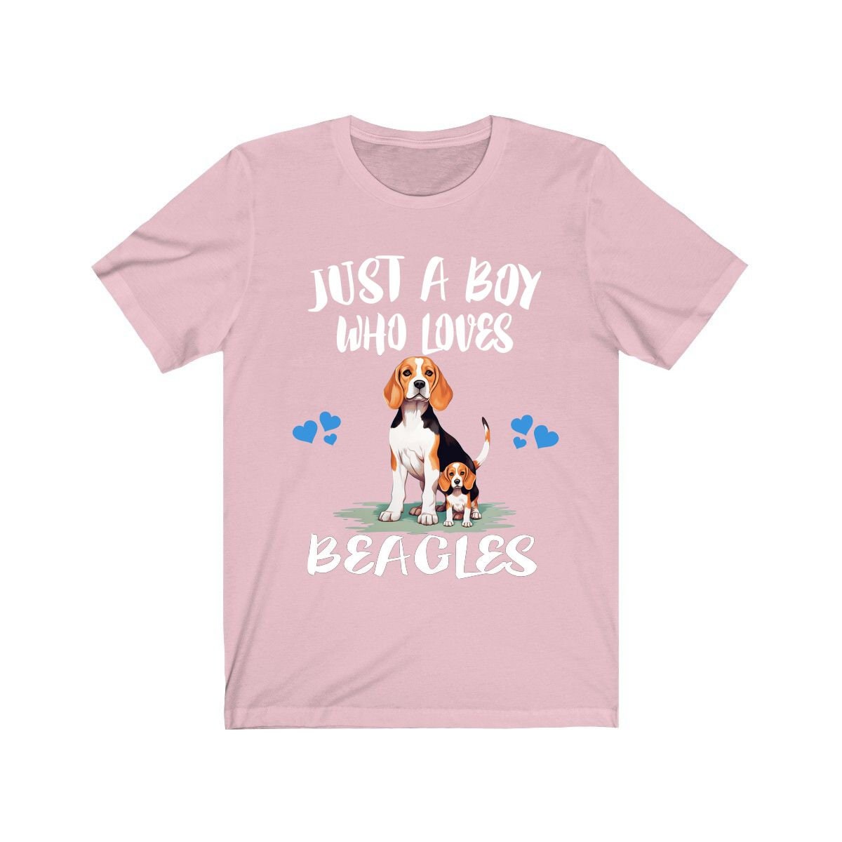 Just A Boy Who Loves Beagles Shirt, Dog Lover Shirt, Beagle Dog, Animal Toddler Infant Kids Gift T-Shirt Image 4