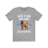 Just A Boy Who Loves Belgian Tervurens Shirt, Dog Lover Shirt, Belgian Tervuren Dog, Animal Toddler Infant Kids Gift T-Shirt Image 2