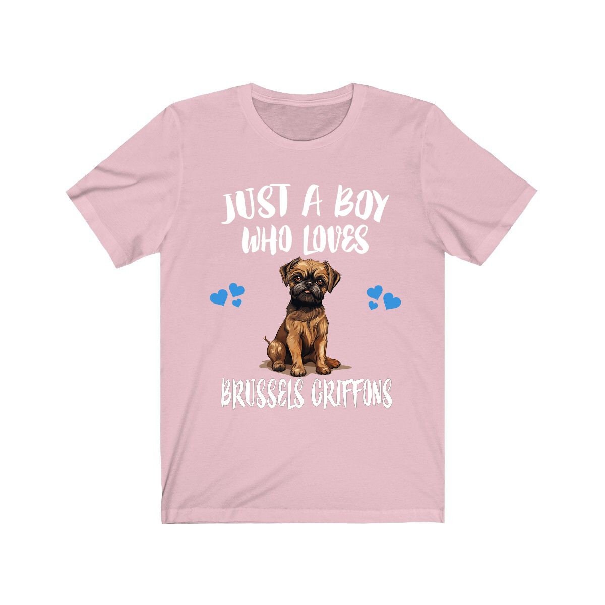 Just A Boy Who Loves Brussels Griffons Shirt, Dog Lover Shirt, Brussels Griffon Dog, Animal Toddler Infant Kids Gift T-Shirt Image 4