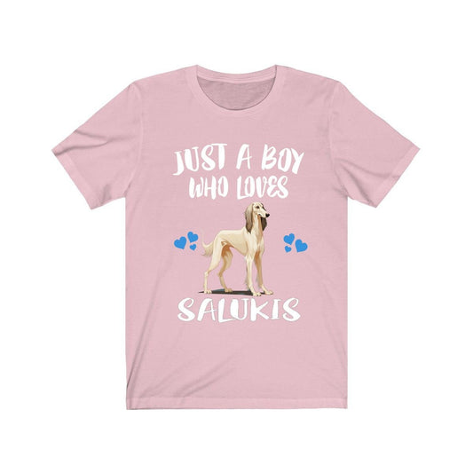 Just A Boy Who Loves Salukis Dogs Shirt - Saluki print design