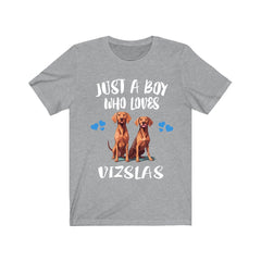 Vizsla Dog T-Shirt for Boys - vizsla dog print design