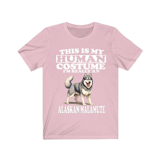 This Is My Human Costume I'm Really An Alaskan Malamute Shirt - Malamute print design