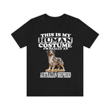 This Is My Human Costume I'm Really An Australian Shepherds Shirt, Dog Lover Shirt,  Australian Shepherd Dog, Animal Toddler Infant T-Shirt Image 1