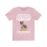 This Is My Human Costume I'm Really An Australian Shepherds Shirt, Dog Lover Shirt,  Australian Shepherd Dog, Animal Toddler Infant T-Shirt Image 2