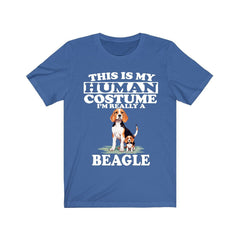 This Is My Human Costume I'm Really A Beagle Shirt - Beagle print design