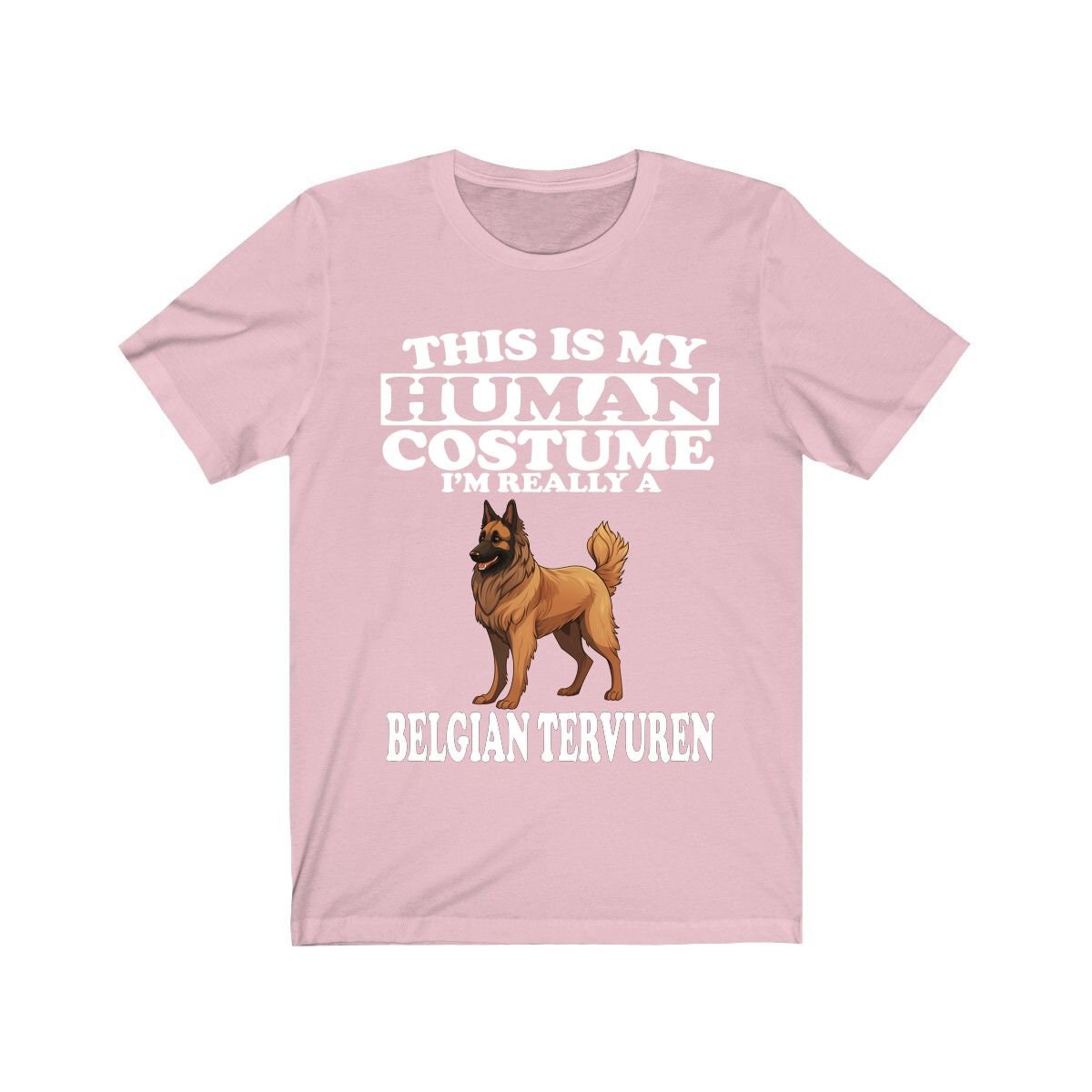 This Is My Human Costume I'm Really A Belgian Tervuren Shirt, Dog Lover Shirt, Belgian Tervuren Dog, Animal Toddler Infant Kids Gift T-Shirt Image 4
