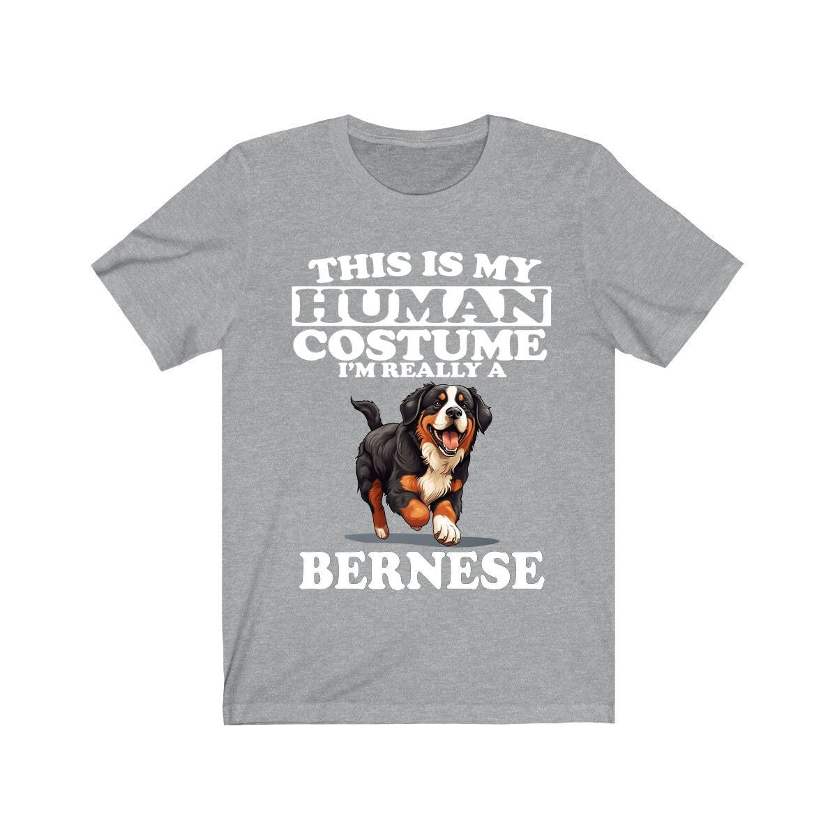 This Is My Human Costume I'm Really A Bernese Dog Shirt, Dog Lover Shirt, Bernese Dog, Animal Toddler Infant Kids Gift T-Shirt Image 1