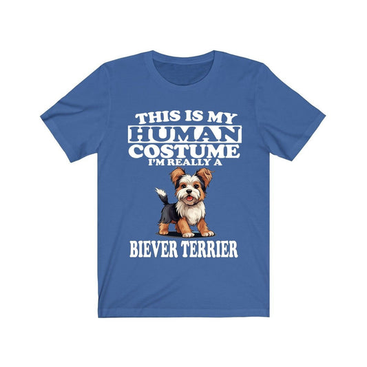 This Is My Human Costume I'm Really A Biewer Terrier Shirt - Biewer Terrier print