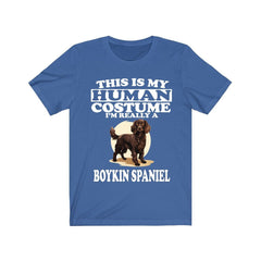This Is My Human Costume I'm Really A Boykin Spaniel Shirt - Boykin Spaniel print design