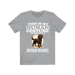 This Is My Human Costume I'm Really A Boykin Spaniel Shirt - Boykin Spaniel print design