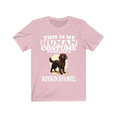 This Is My Human Costume I'm Really A Boykin Spaniel Shirt - Boykin Spaniel print design